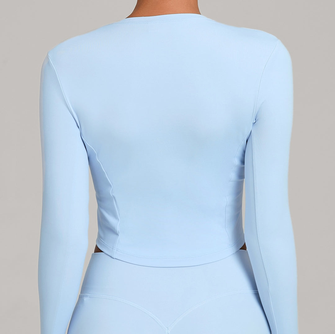Forge Long-Sleeve Crop Top 