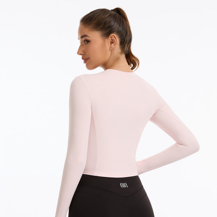 Forge Long-Sleeve Crop Top 