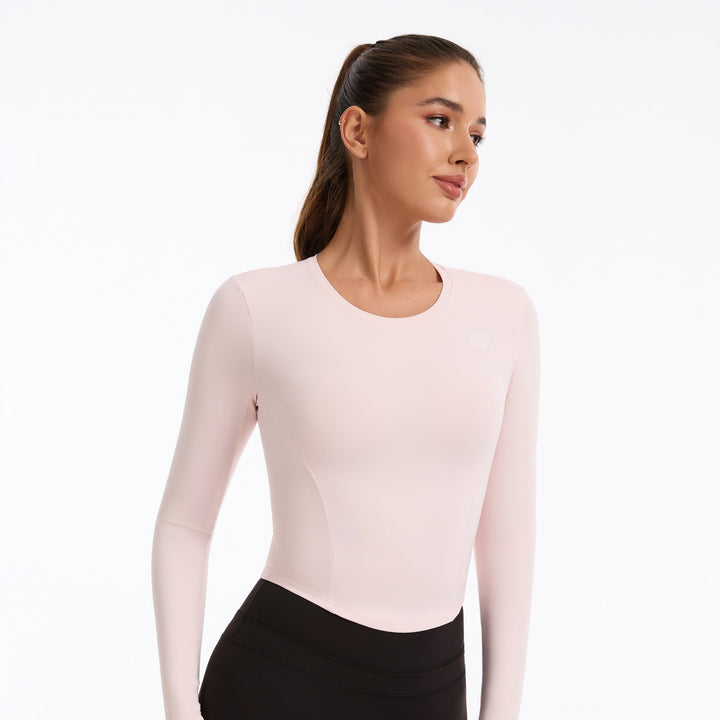Forge Long-Sleeve Crop Top 