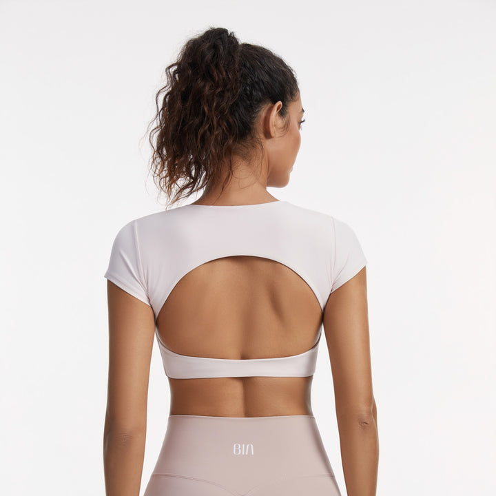 Rebel Short-Sleeve Crop Top 