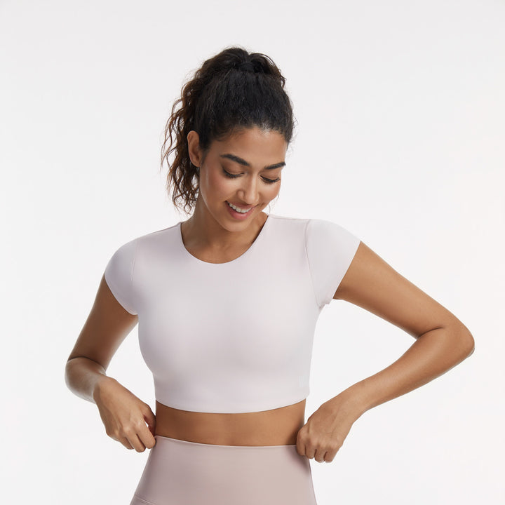 Rebel Short-Sleeve Crop Top 