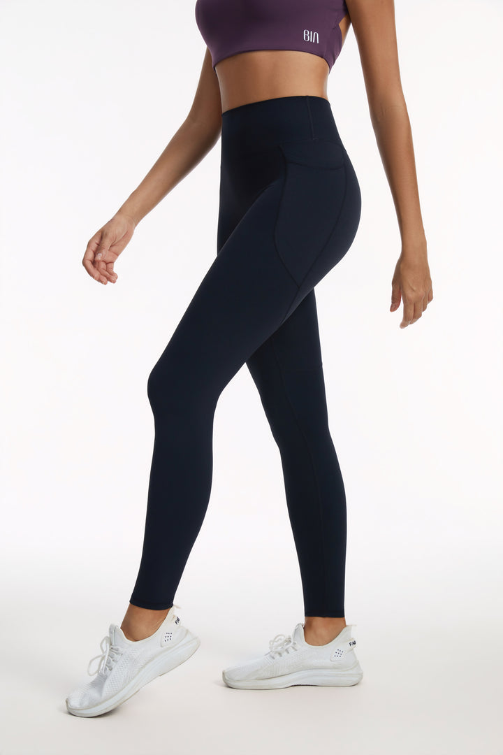 Grind High Waisted Pocketed Leggings 