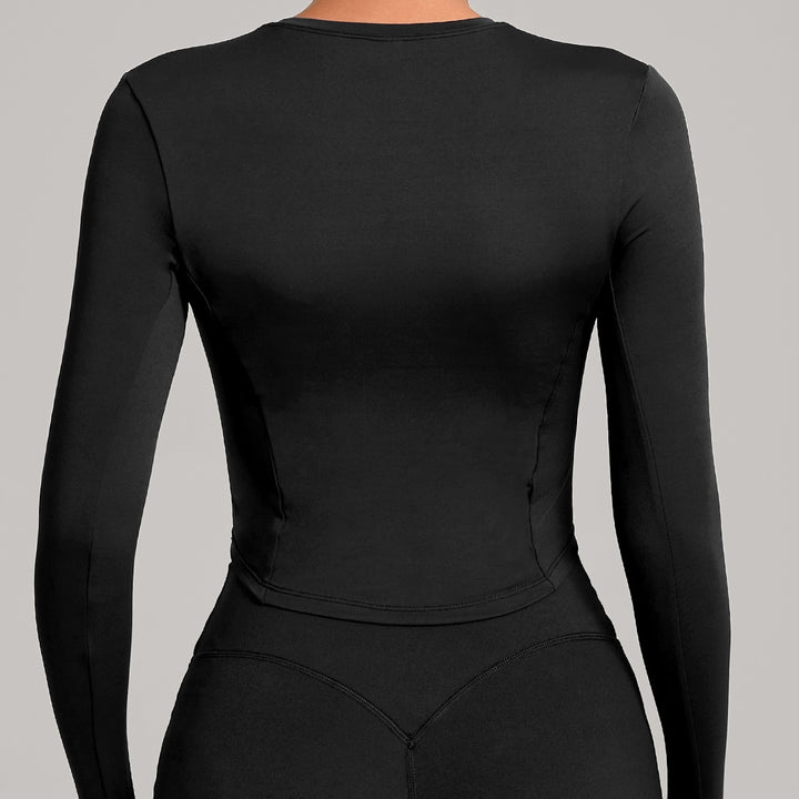 Forge Long-Sleeve Crop Top 