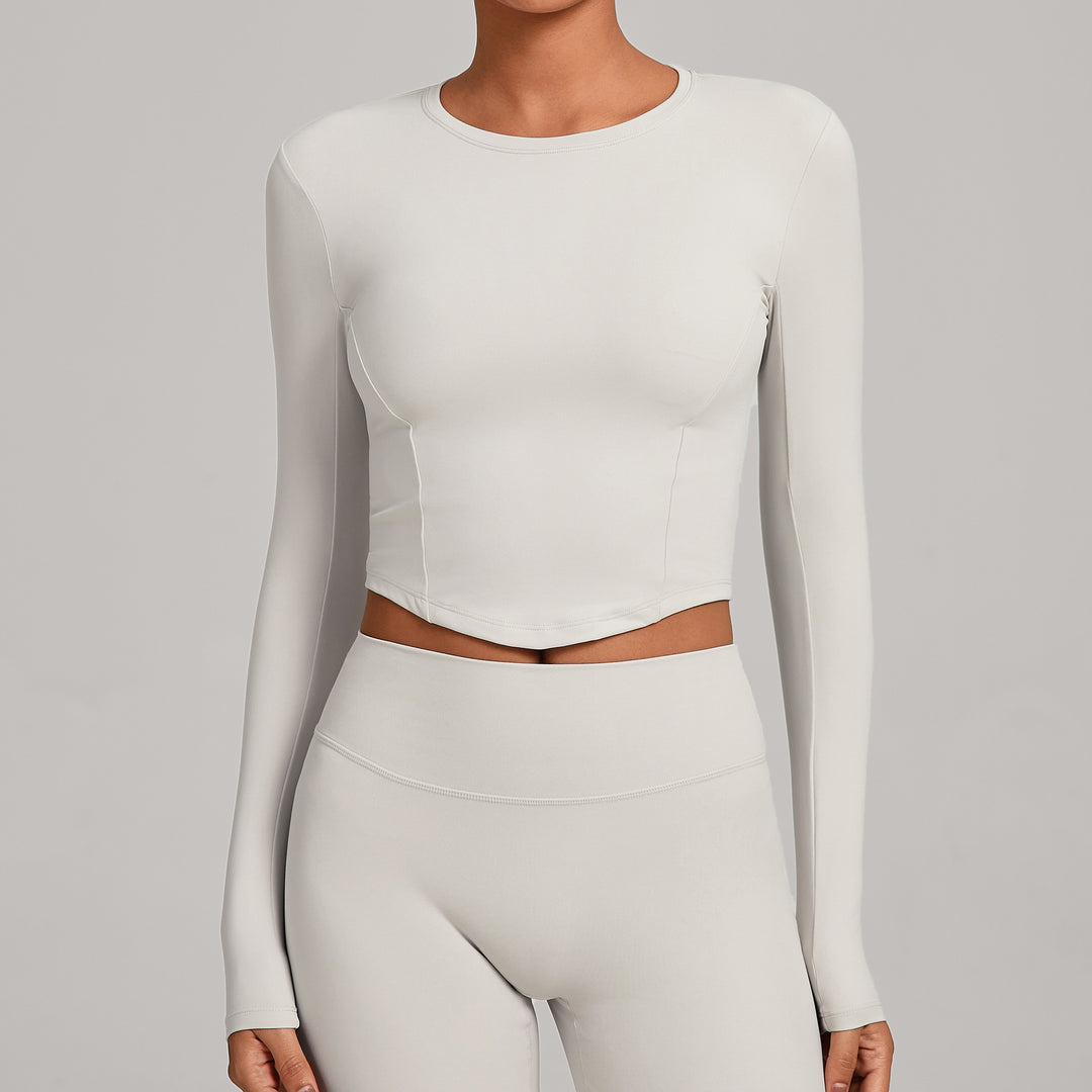 Forge Long Sleeve Crop Top 