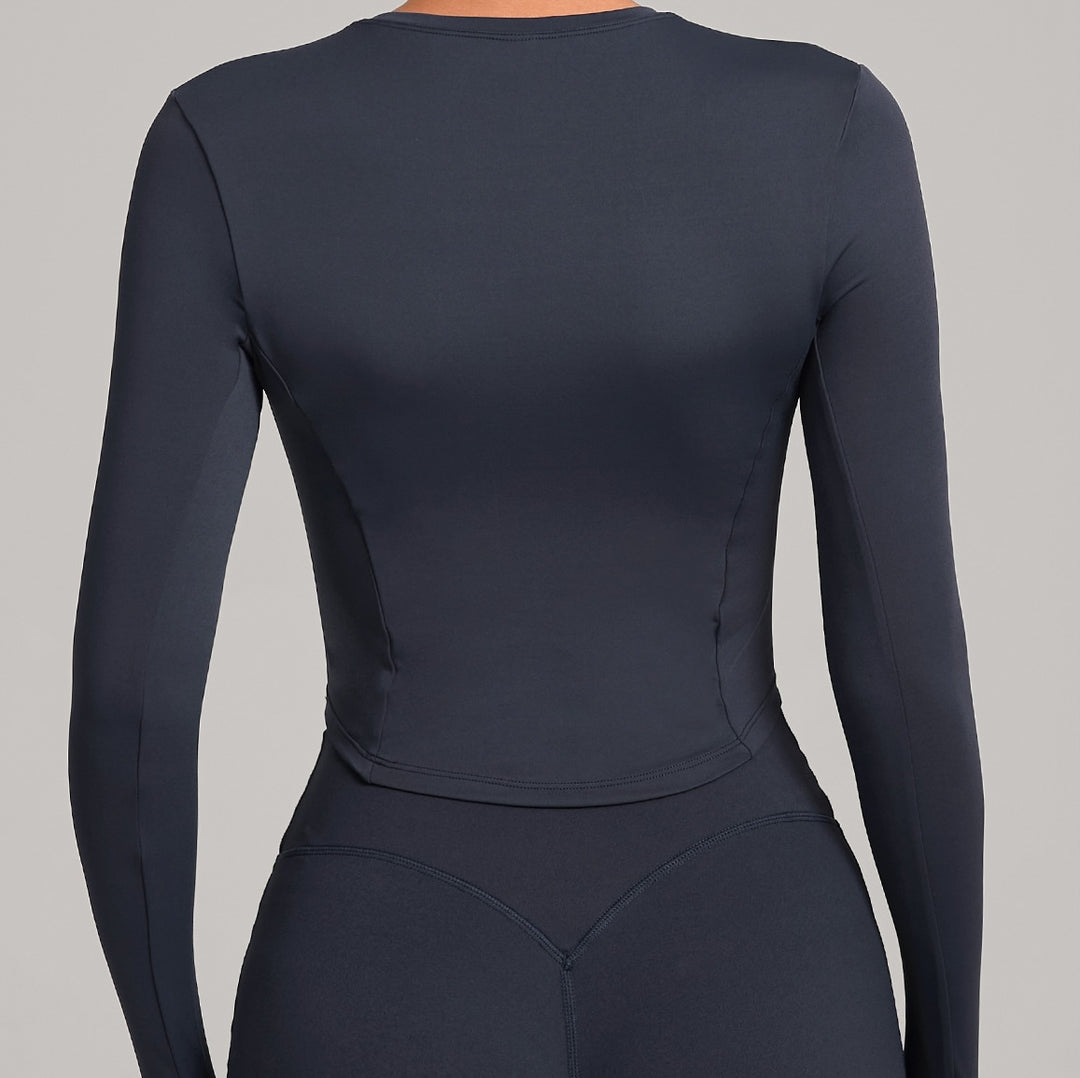 Forge Long-Sleeve Crop Top 