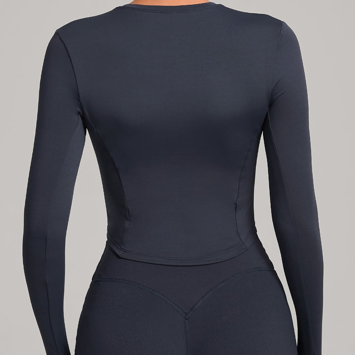 Forge Long-Sleeve Crop Top 