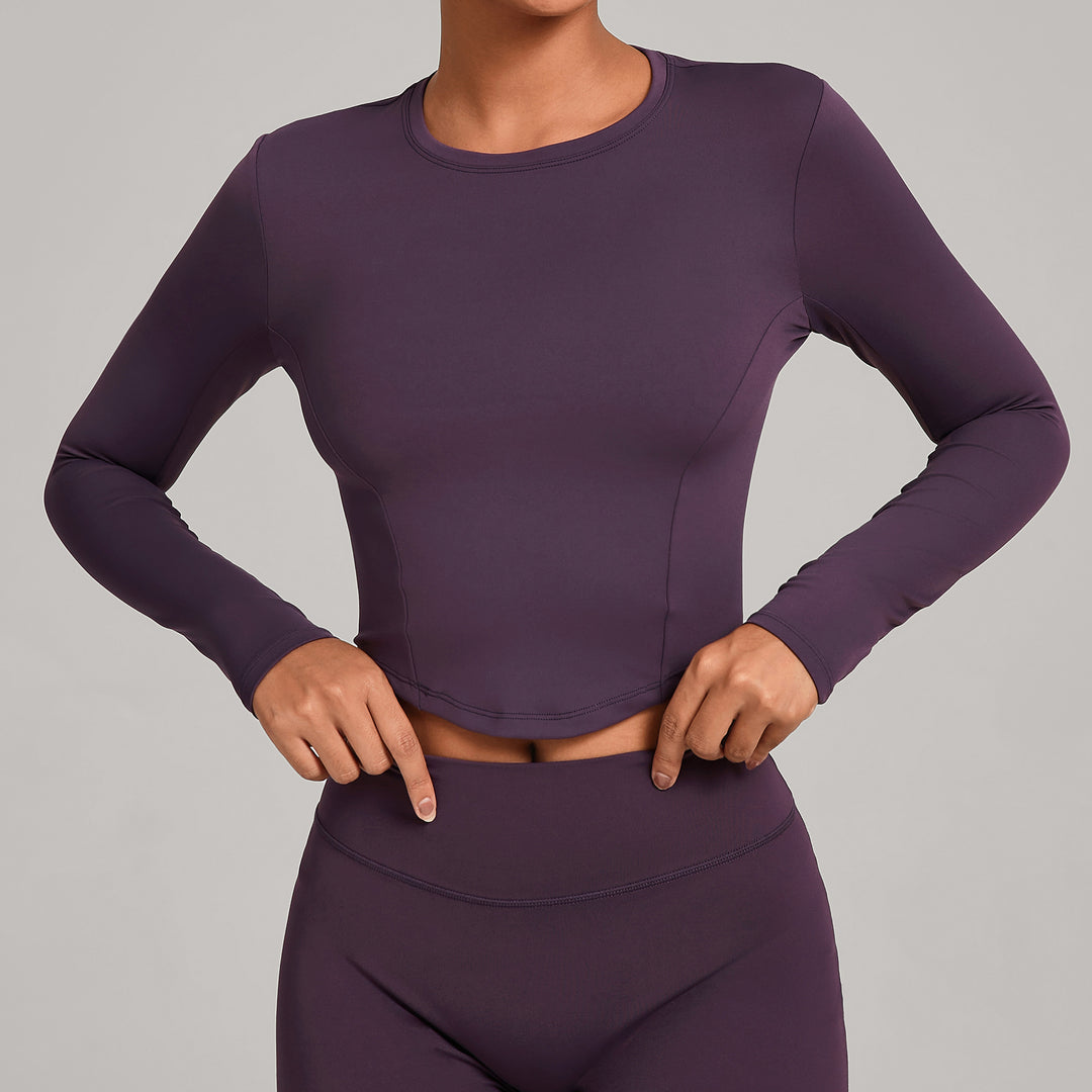 Forge Long Sleeve Crop Top 