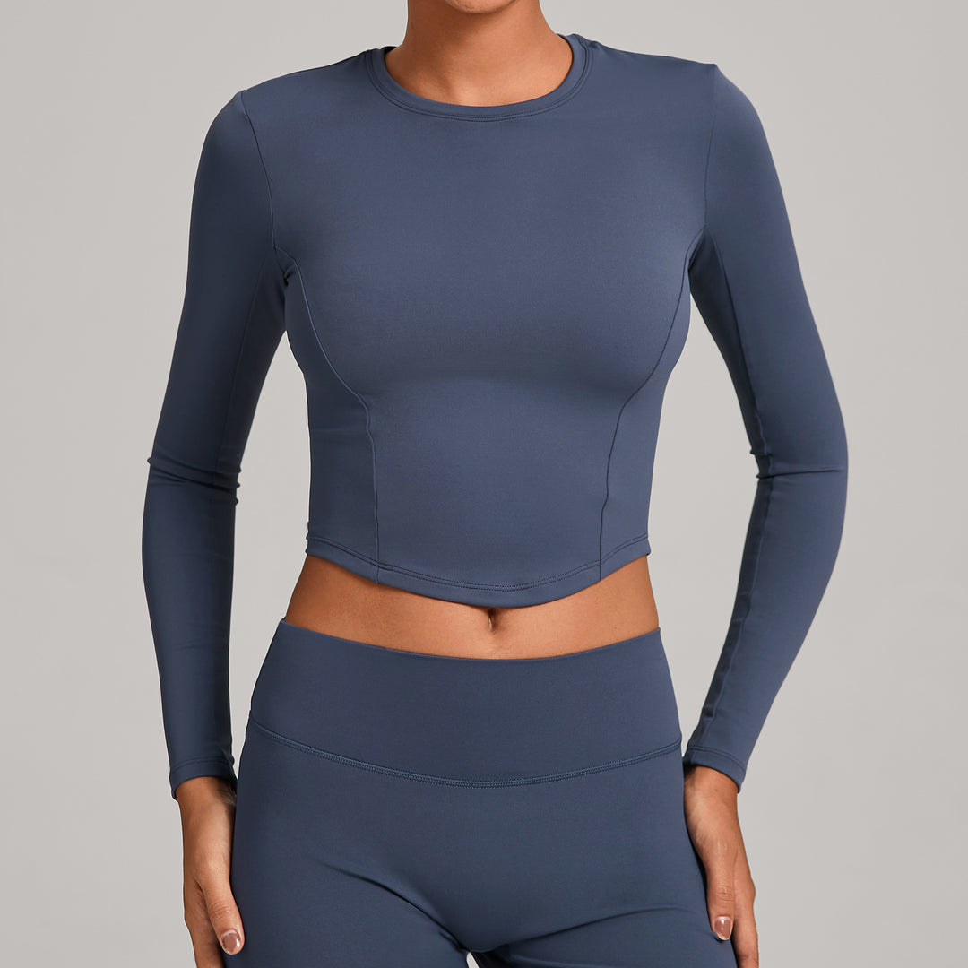 Forge Long Sleeve Crop Top 