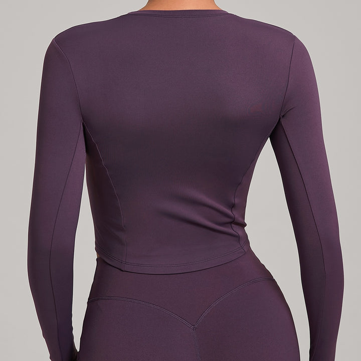 Forge Long-Sleeve Crop Top 